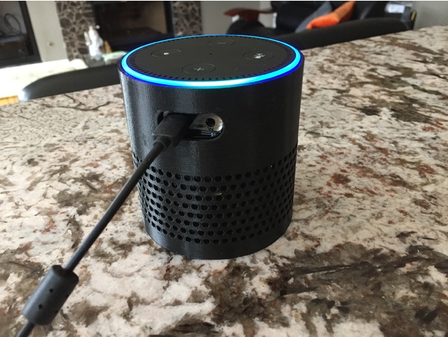 3D Amazon Echo Dot Acoustic Case model