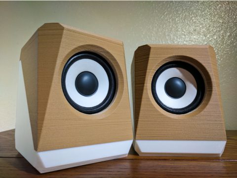 Angular Speaker Box 3D model