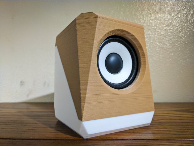 Angular Speaker Box Free 3D models