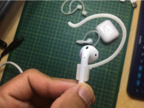 Apple AirPod Ear Clips 3D model