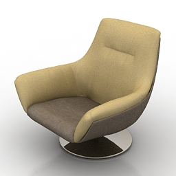 Armchair Sotto 3d model