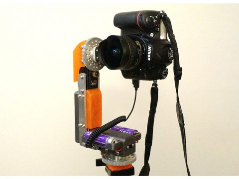 Automatic 3D 360 Panorama DSLR Camera Head 3D model