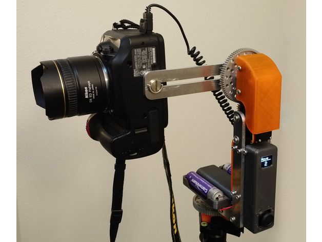 Automatic 3D 360 Panorama DSLR Camera Head