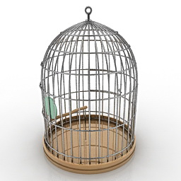 Cage 3d model