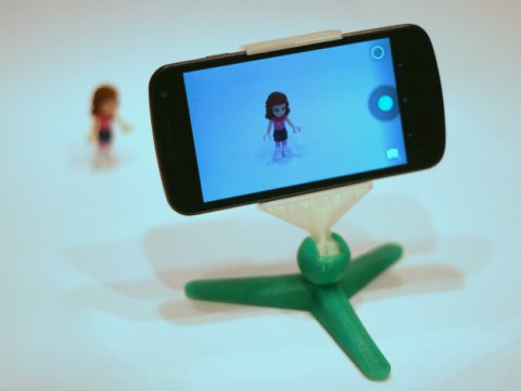 Camera Phone Stand 3D model