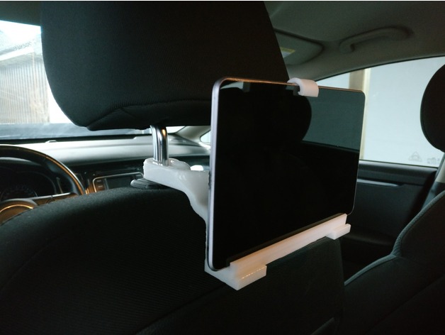 Car back seat tablet mount