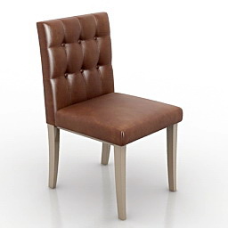 Chair Besana Ginevra 3d model