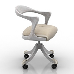 Chair Ceccotti Marlowe 3d model