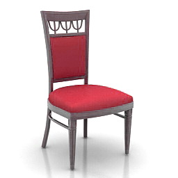 Chair Evita Malta 3d model