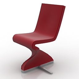 Chair Tonon Stefan Heiliger Twist 196 3d model