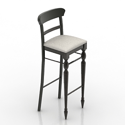 Chair bar 3d model download