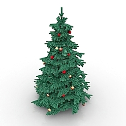 Christmas tree 3d model