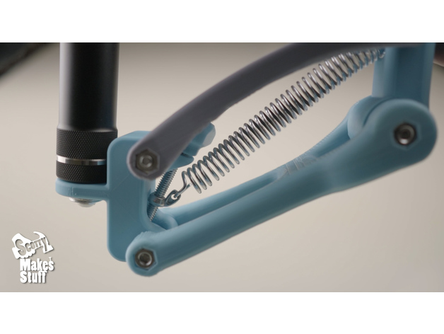 Compact Gimbal Vertical Z Axis Stabilizer