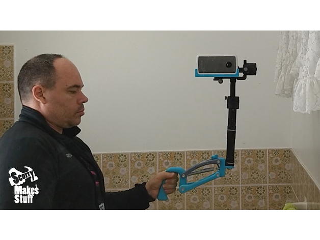 Compact Gimbal Vertical Z Axis Stabilizer