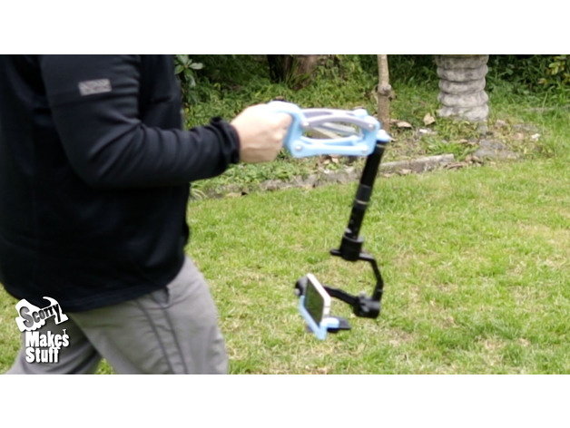 Compact Gimbal Vertical Z Axis Stabilizer