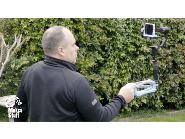 Compact Gimbal Vertical Z Axis Stabilizer