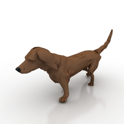 Dog 3d model
