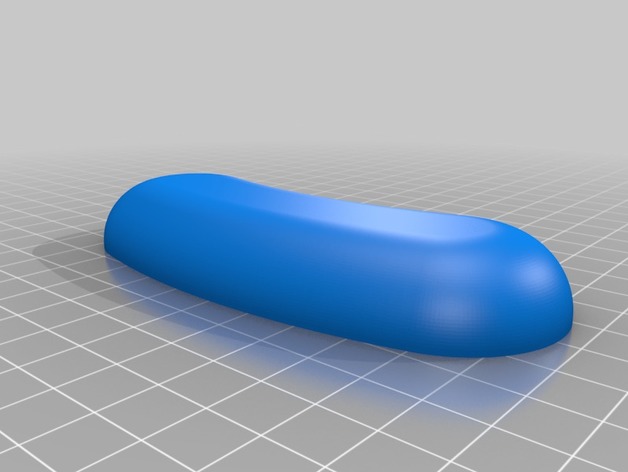 3D Ergonomic Mouse Pad  model