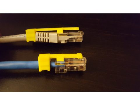 Ethernet Cable Clip Repair 3D model