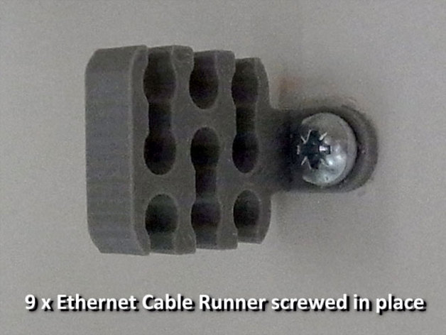 Ethernet Cable Runners - Screw Mount Type