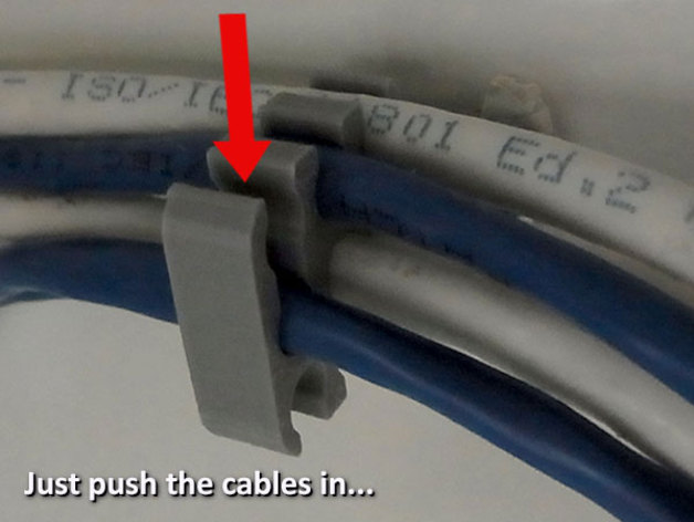 Ethernet Cable Runners - Screw Mount Type