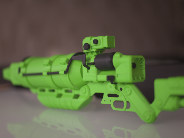 3D Fallout 4 Laser Rifle model