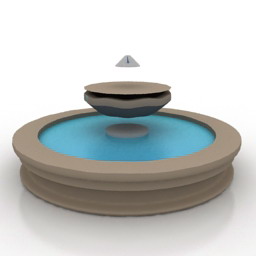 Fountain 3d model