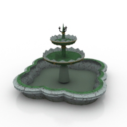 Fountain 3d model