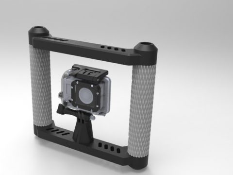 Go Pro fig rig steady 3D model