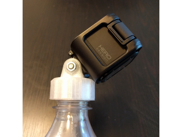 GoPro Plastic Bottle Cap Mount