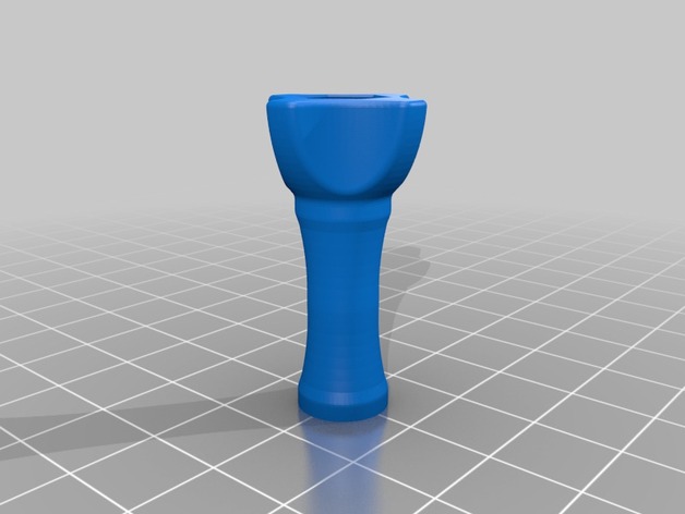 3D GoPro knob long model
