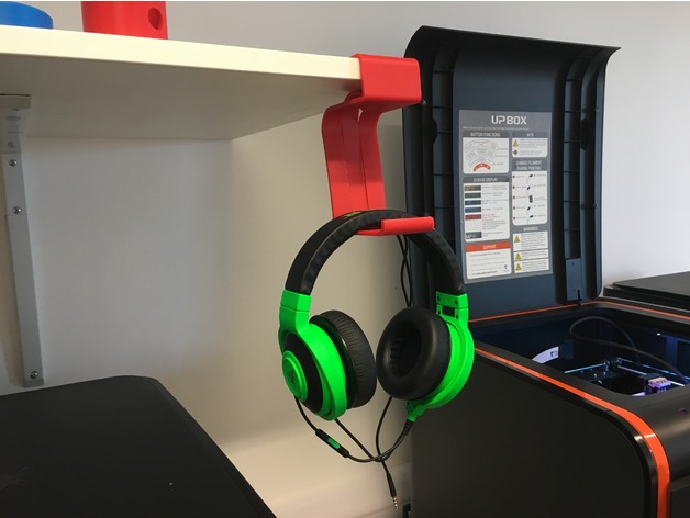 Headphone stand for a desk or shelf 