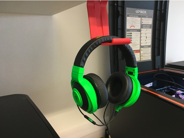 Headphone stand for a desk or shelf 