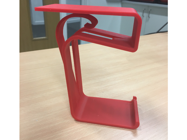 Headphone stand for a desk or shelf 