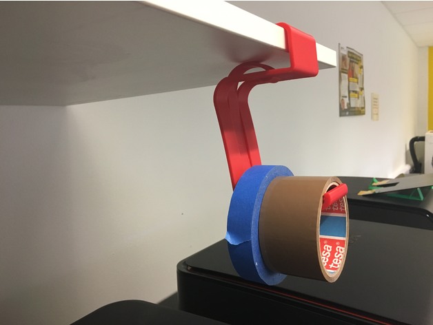 3D Headphone stand for a desk or shelf  model