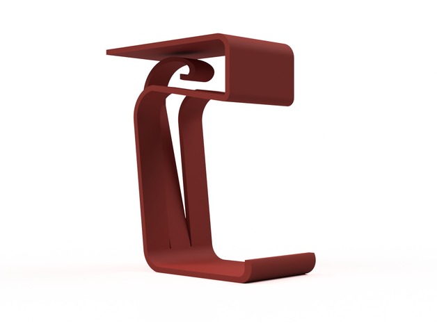 Headphone stand for a desk or shelf 