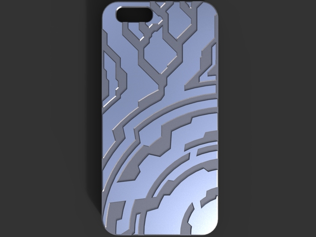 3D Iphone 6 Case Halo Themed model