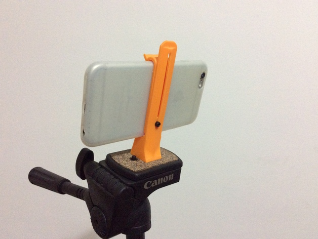 Iphone and Ipad Tripod Mount 3D model