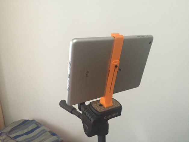 3D Iphone and Ipad Tripod Mount model