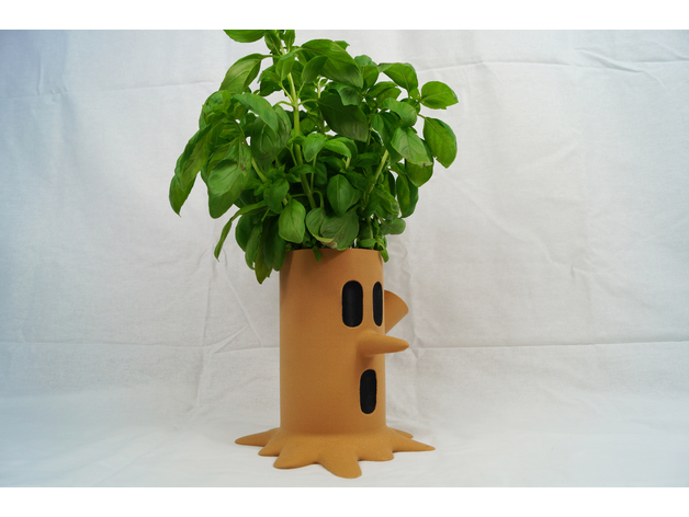 3D Kirby Whispy Woods Plant Pot model