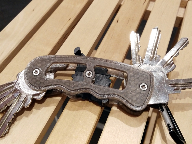 Knife shaped Key Organizer 3D model