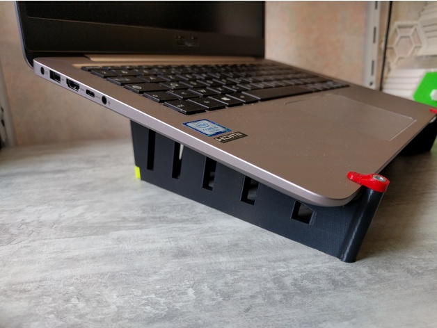 3D Laptop Stand model