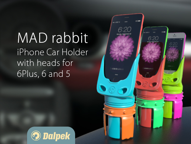 MAD rabbit - iPhone Car Holder v 2.0