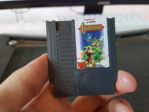 Mini NES Cartridge 3D model