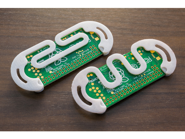 Minimal Raspberry Pi Zero Case/Holder 3D model