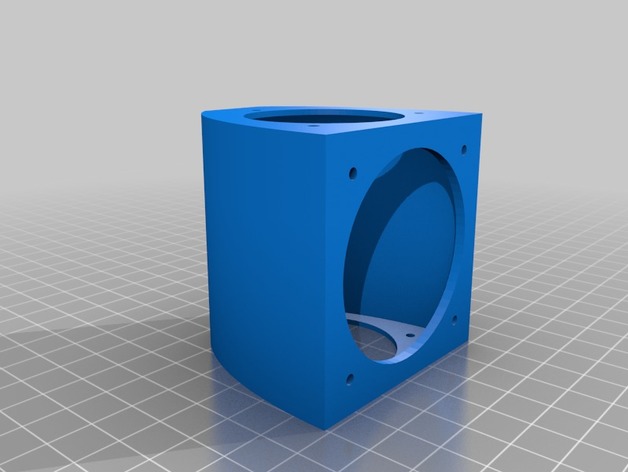 Modular 3D printable Sound Bar / Center Speaker