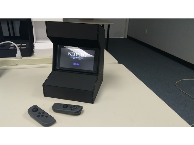 3D Nintendo Switch Arcade Cabinet model