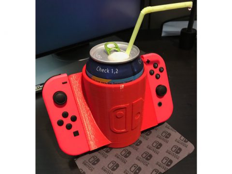 Nintendo Switch Joy Con Drink Holder 3D model