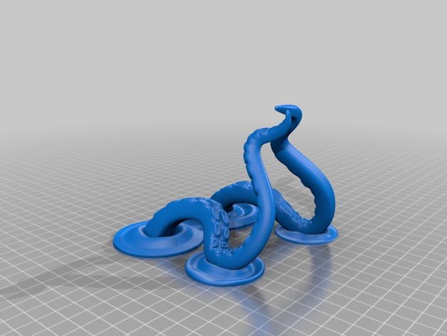 3D Octopus Tablet / Phone Stand model