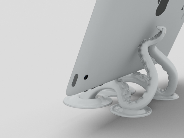 Octopus Tablet / Phone Stand 3D model
